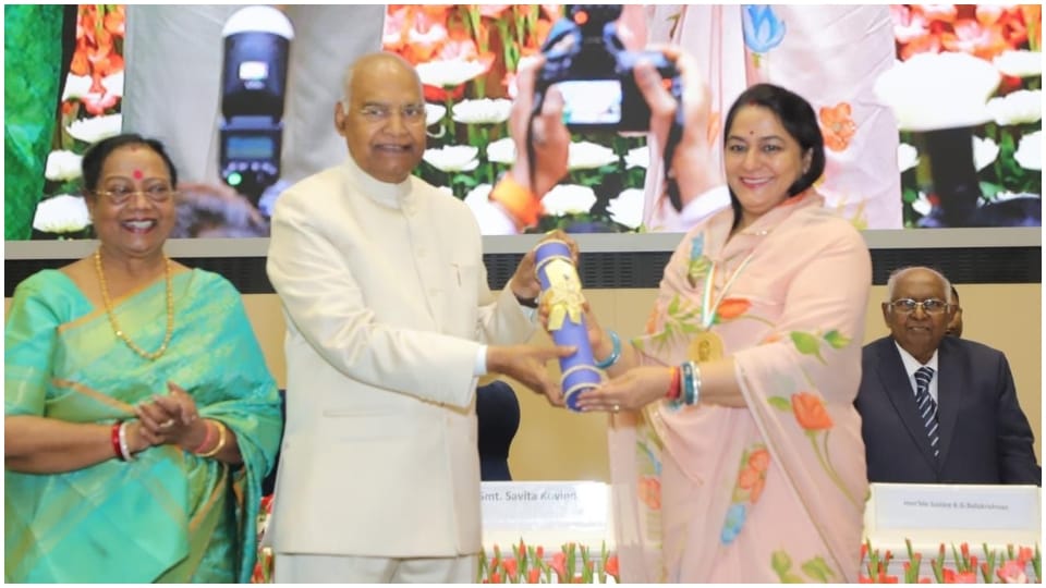 Champions of Change Award to Union Minister Gajendra Singh Shekhawat