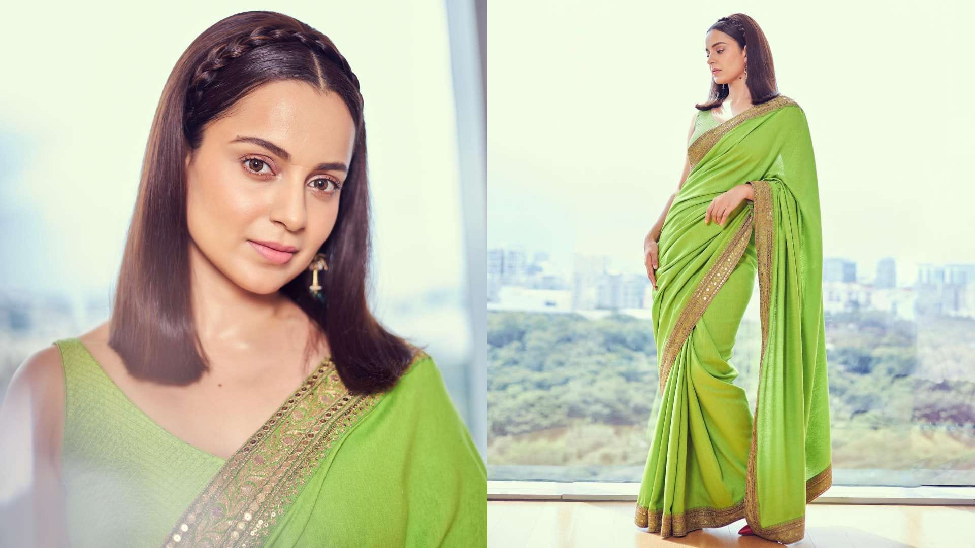 Fashion best saree looks of Kangana Ranaut see photos