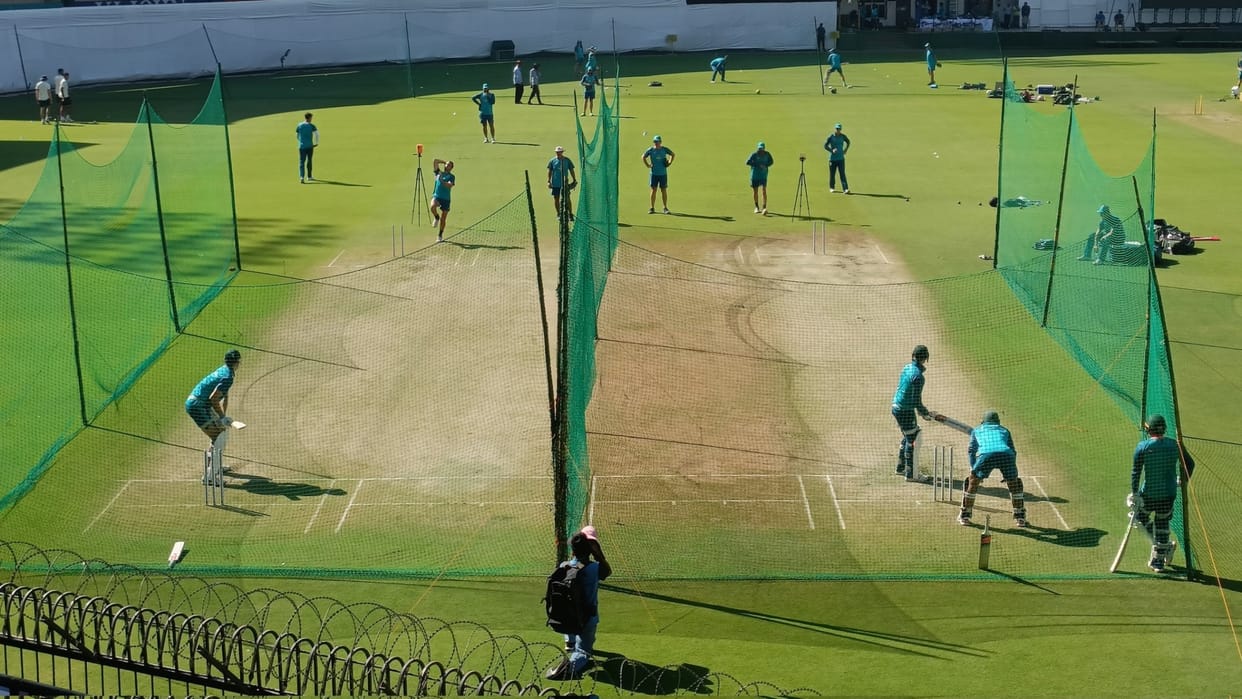 Australian players trying to learn right way of playing spin instead of sweep shot