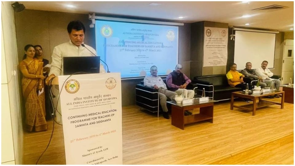 Kailash Chaudhary said Modi government is promoting Ayurveda and coarse grains for better health of the people