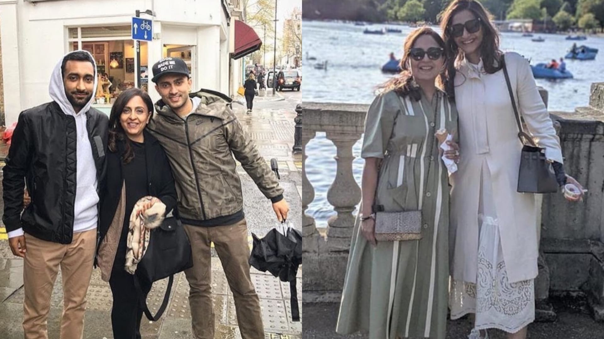 Sonam Kapoor Share Some Photos Of Mother in Law Priya Ahuja On Her Birthday With Son Vayu