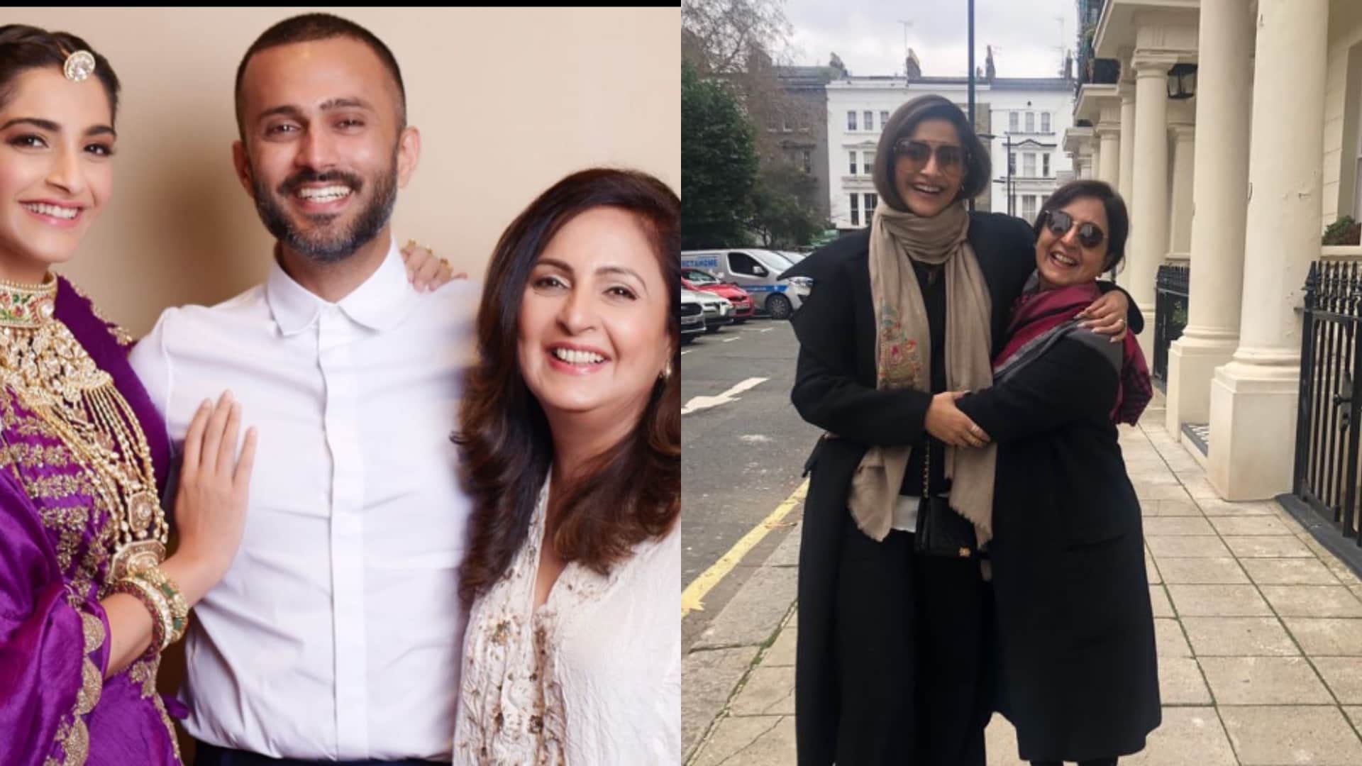 Sonam Kapoor Share Some Photos Of Mother in Law Priya Ahuja On Her Birthday With Son Vayu