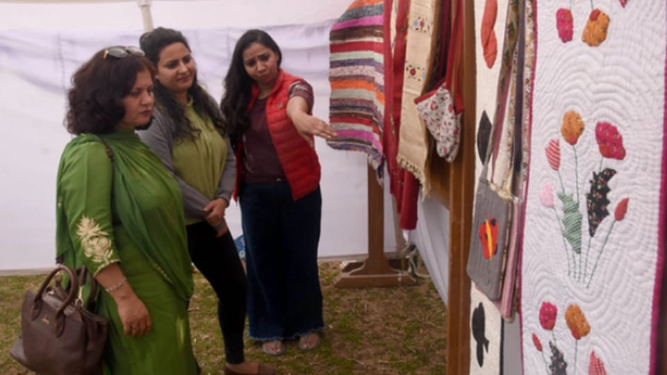 Tawi festival at Amar Mahal Tourists all over india along with the local enjoyed