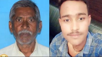 सड़क हादसे में मृत दो शख्स।