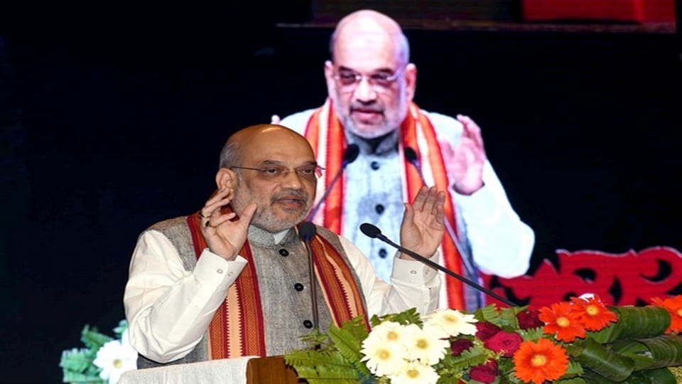 केंद्रीय गृह मंत्री अमित शाह।