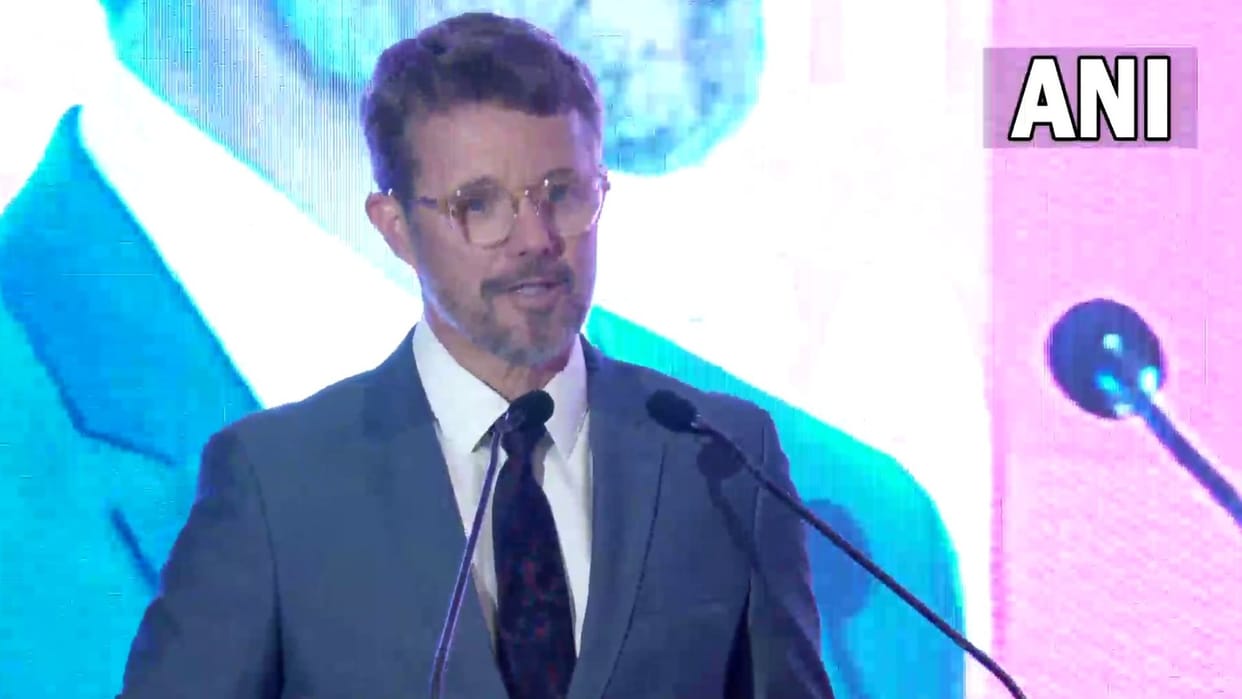denmark crown prince frederik with princess visit india green future partnership pm modi