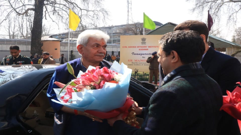 LG said, forty percent population in Jammu Kashmir will not have pay property tax