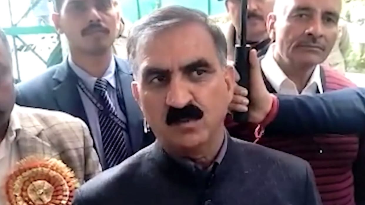 himachal flash floods: cm sukhvinder singh sukhu talk to home minister amit shah