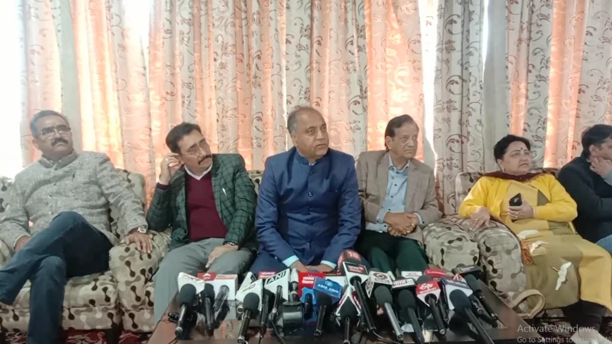 neta pratipaksh jairam thakur targets Sukhu Government