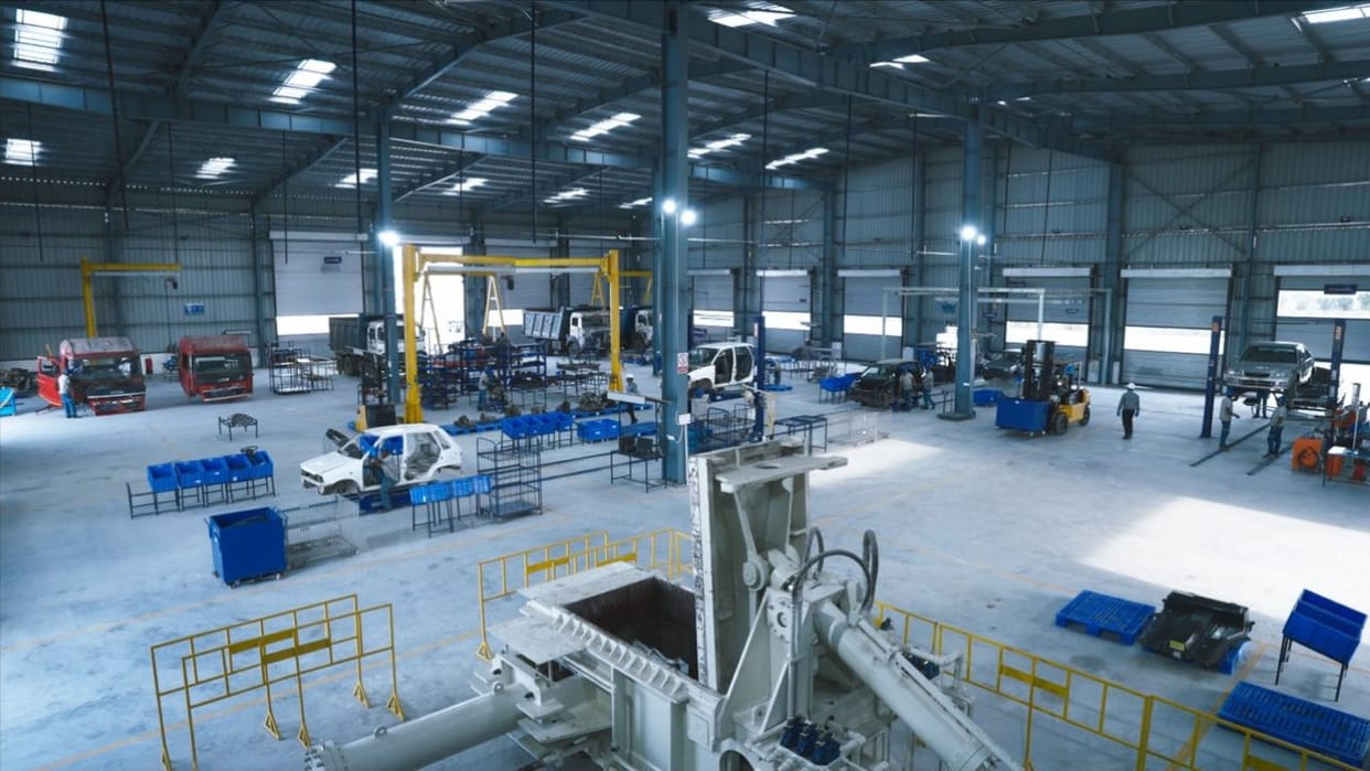 tata motors launches first registered vehicle scrapping facility with 15 thousand vehicles