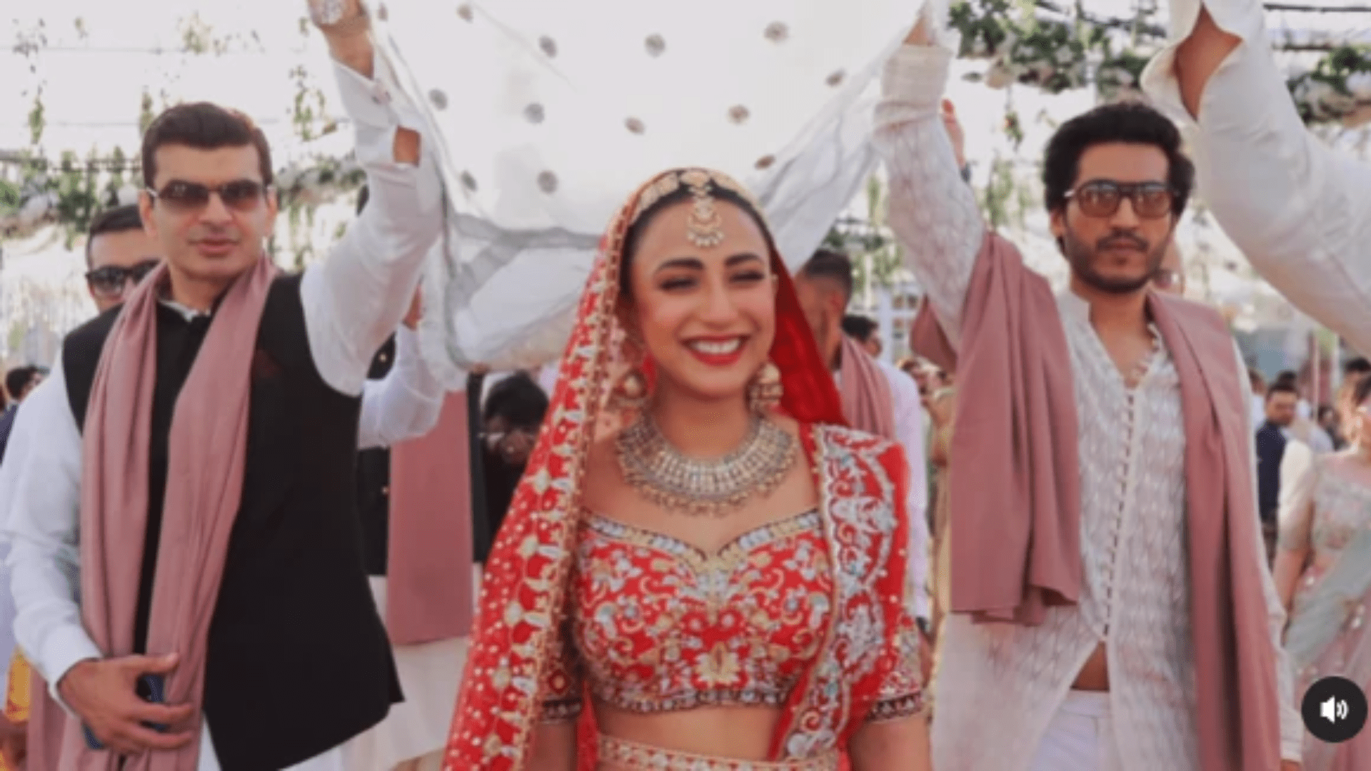 Pakistani actor Ushna Shah deactivates Instagram after being bullied for Hindu style bridal lehenga