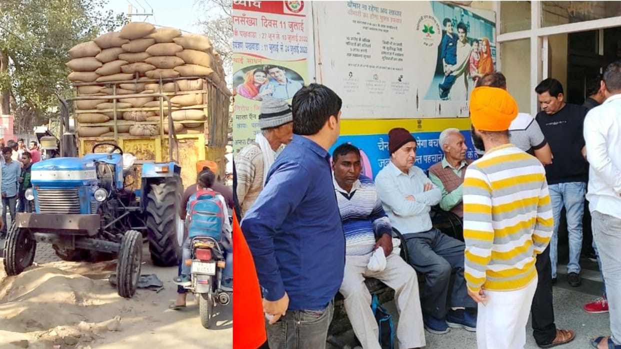 Mother-daughter died in a road accident in Safidon of Jind