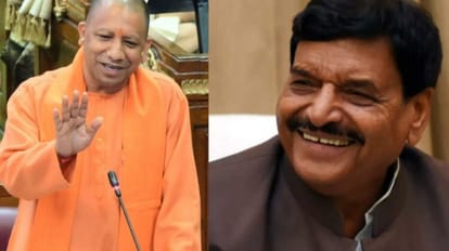 योगी के भाषण के दौरान शिवपाल बोले... हम तीन साल आपसे संपर्क में रहे, सीएम बोले- अब किसी को कंफ्यूजन न रहे मुख्यमंत्री योगी आदित्यनाथ व सपा नेता शिवपाल सिंह यादव।