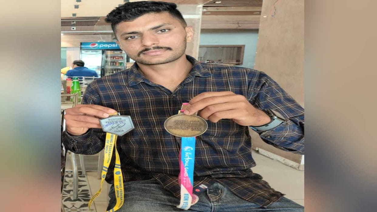 Ankush Tomar said dream of getting gold medal for the country in Asian Rowing Games
