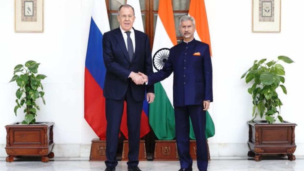 EAM Dr S Jaishankar and Russian Foreign Minister Sergey Lavrov meet in Delhi G20 meet update news