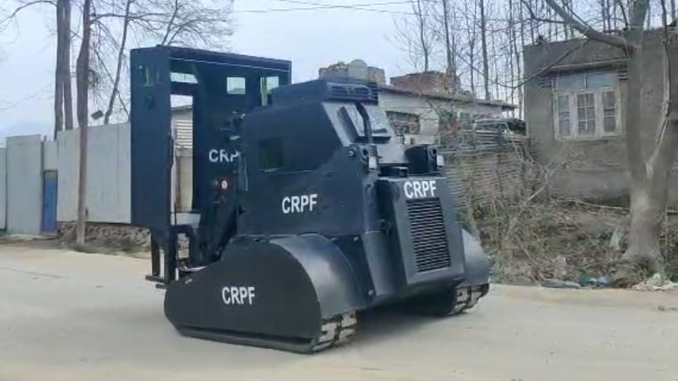 Awantiipora Encounter: Armed intervention vehicle important role in killing terrorists