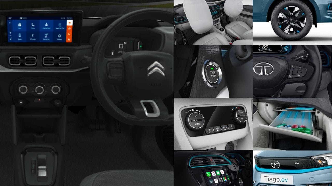 citroen ec3 electric vs tata tiago electric, which electric car is best for you, know all details
