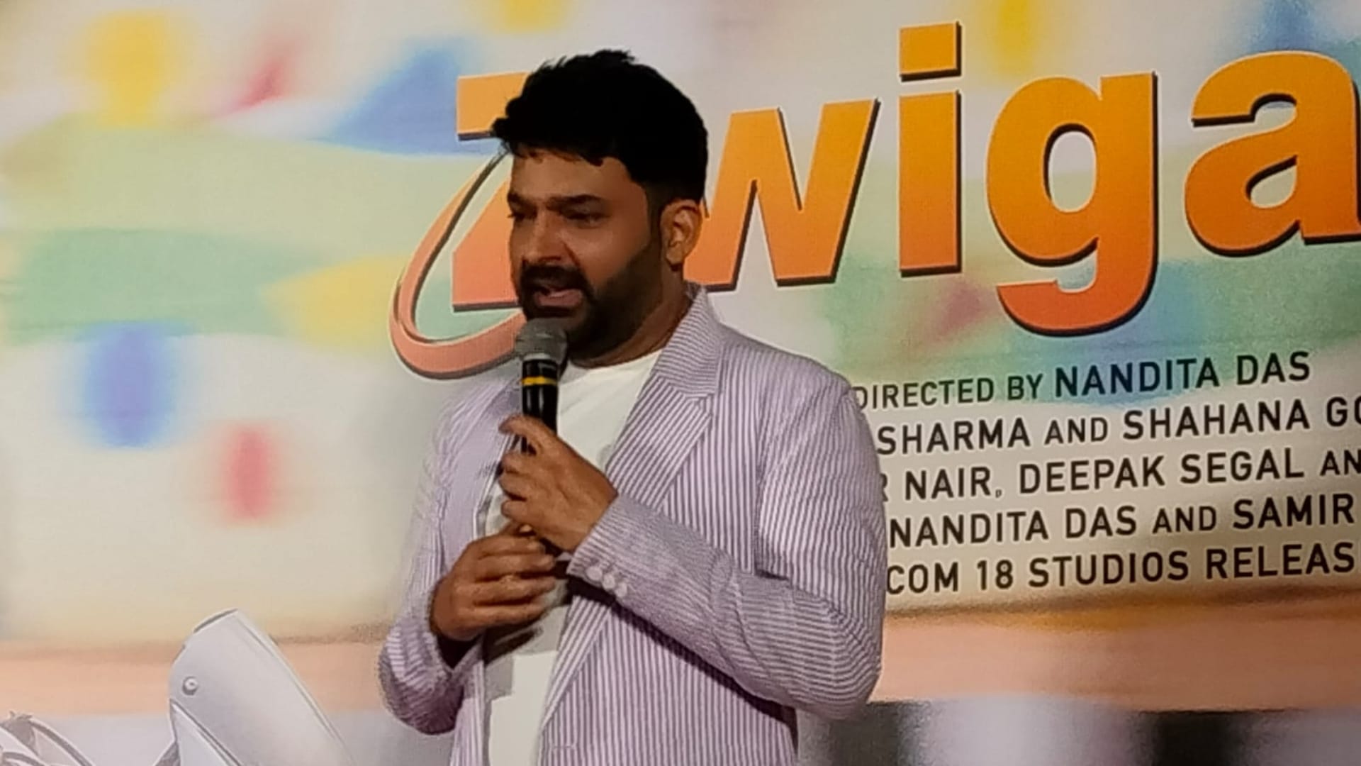 Zwigato Trailer Launch film maker Nandita das says if sharukh said yes to film then also she cast Kapil Sharma