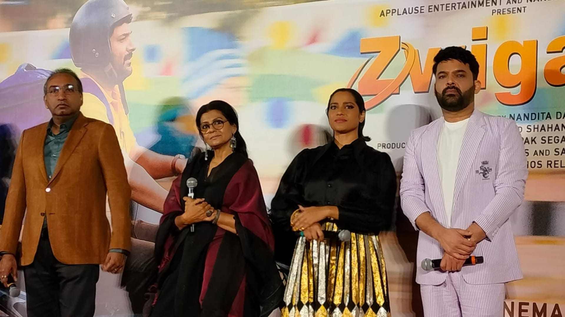 Zwigato Trailer Launch film maker Nandita das says if sharukh said yes to film then also she cast Kapil Sharma