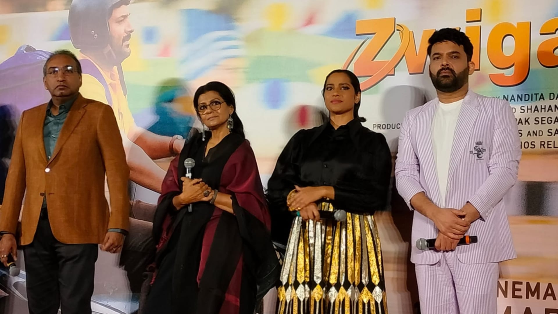 Zwigato Trailer Launch film maker Nandita das says if sharukh said yes to film then also she cast Kapil Sharma