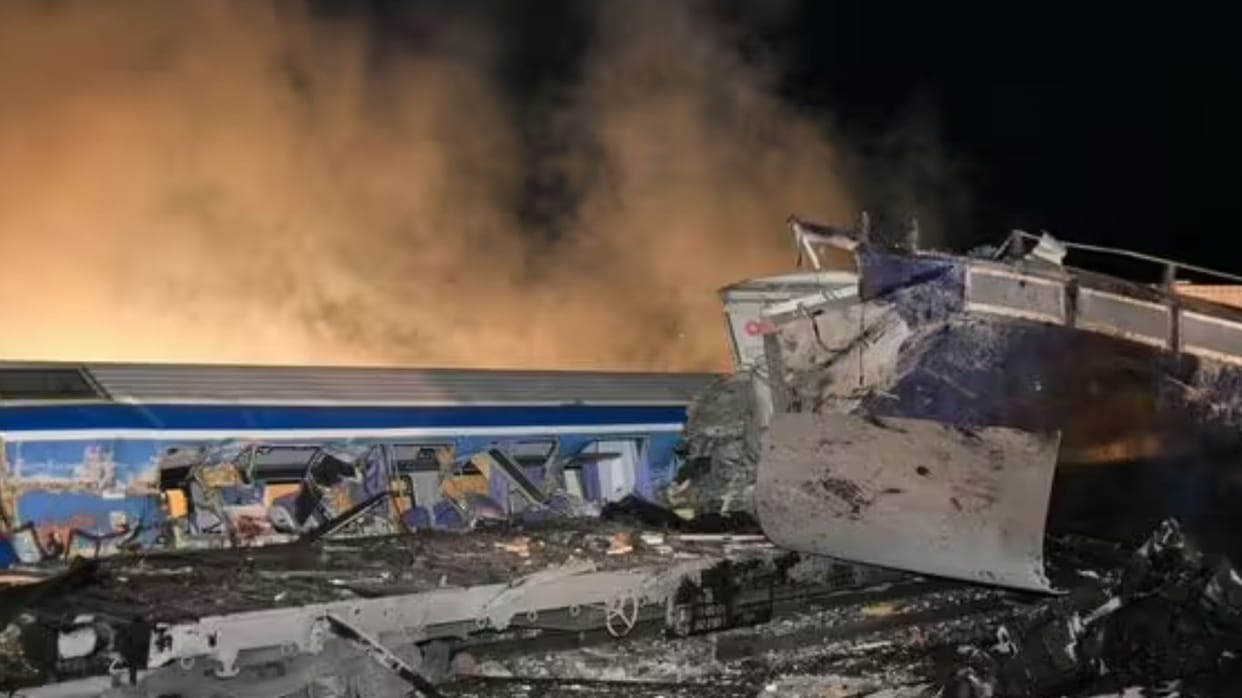 Greece Train Accident Two Trains Collided 26 Killed More Than 85 Injured