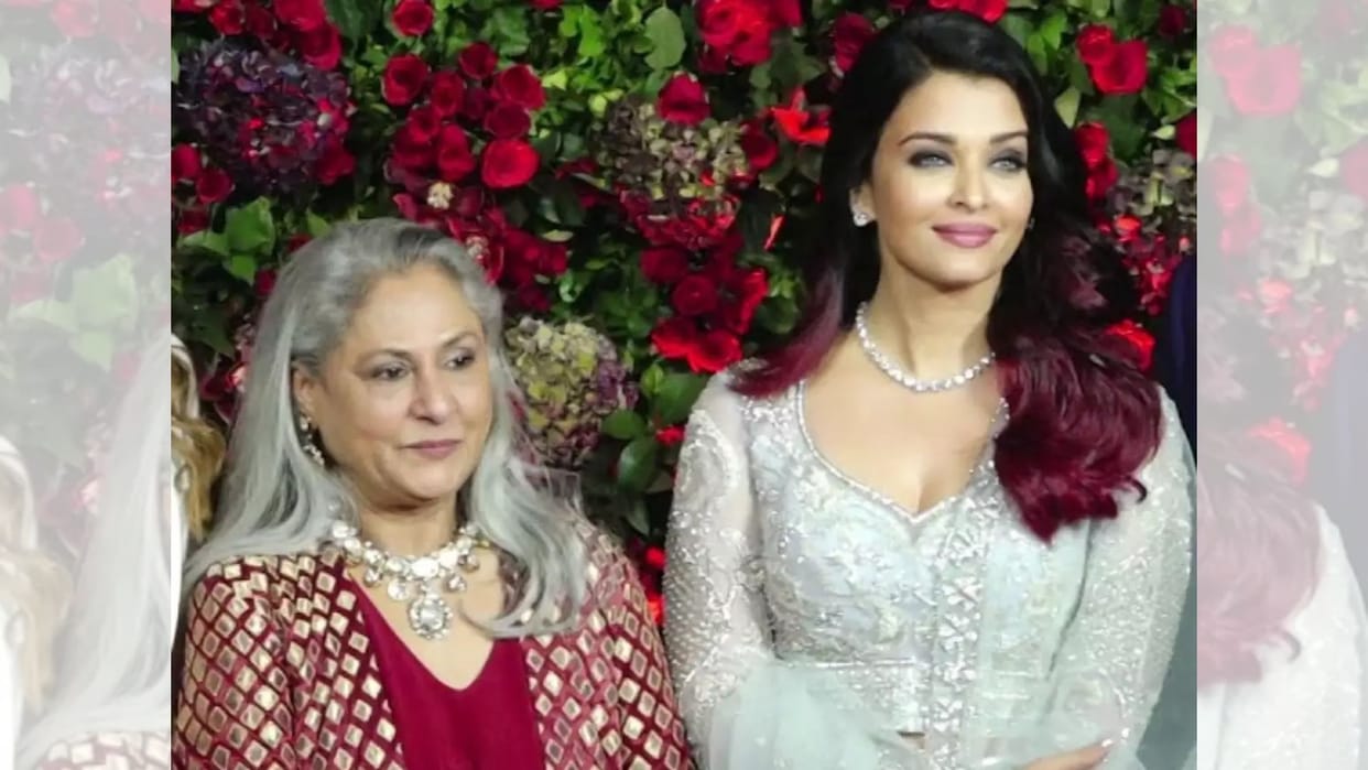 jaya bachchan said she does not do politics behind daughter in law aishwarya rai