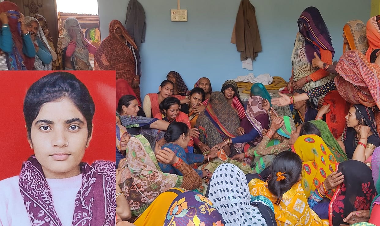 Girl dies due to entanglement of dupatta in thresher in Kanpur Dehat