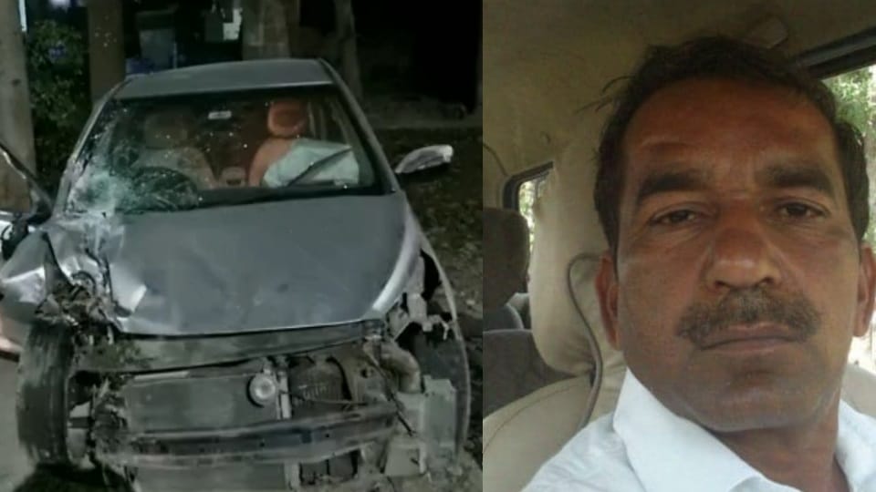 Dehradun Vikasnagar Accident News car collided with dumper cooperative society chairman died