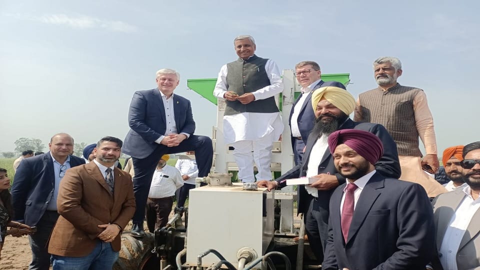 Canadian technology and hard work of Haryana farmers will establish new dimensions in agriculture: Jai Prakash