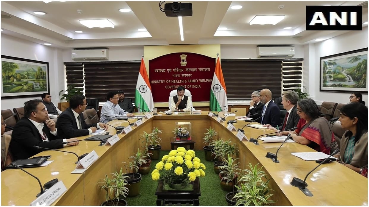 Microsoft co-founder Bill Gates met Union Health Minister Mansukh Mandaviya in Delhi today Updates