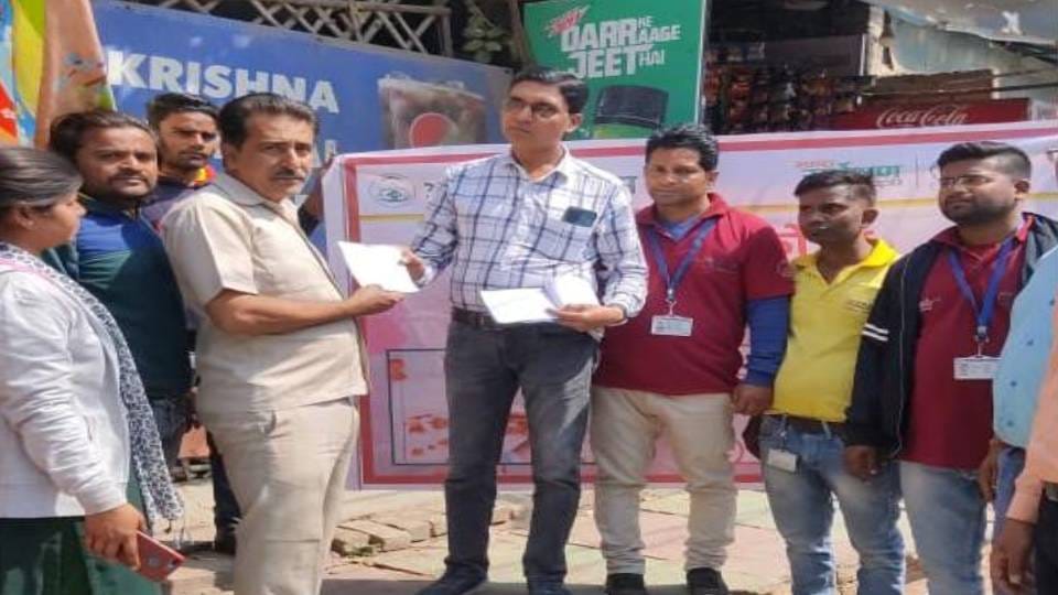 forty eight people were fined who stained beauty of city in Agra