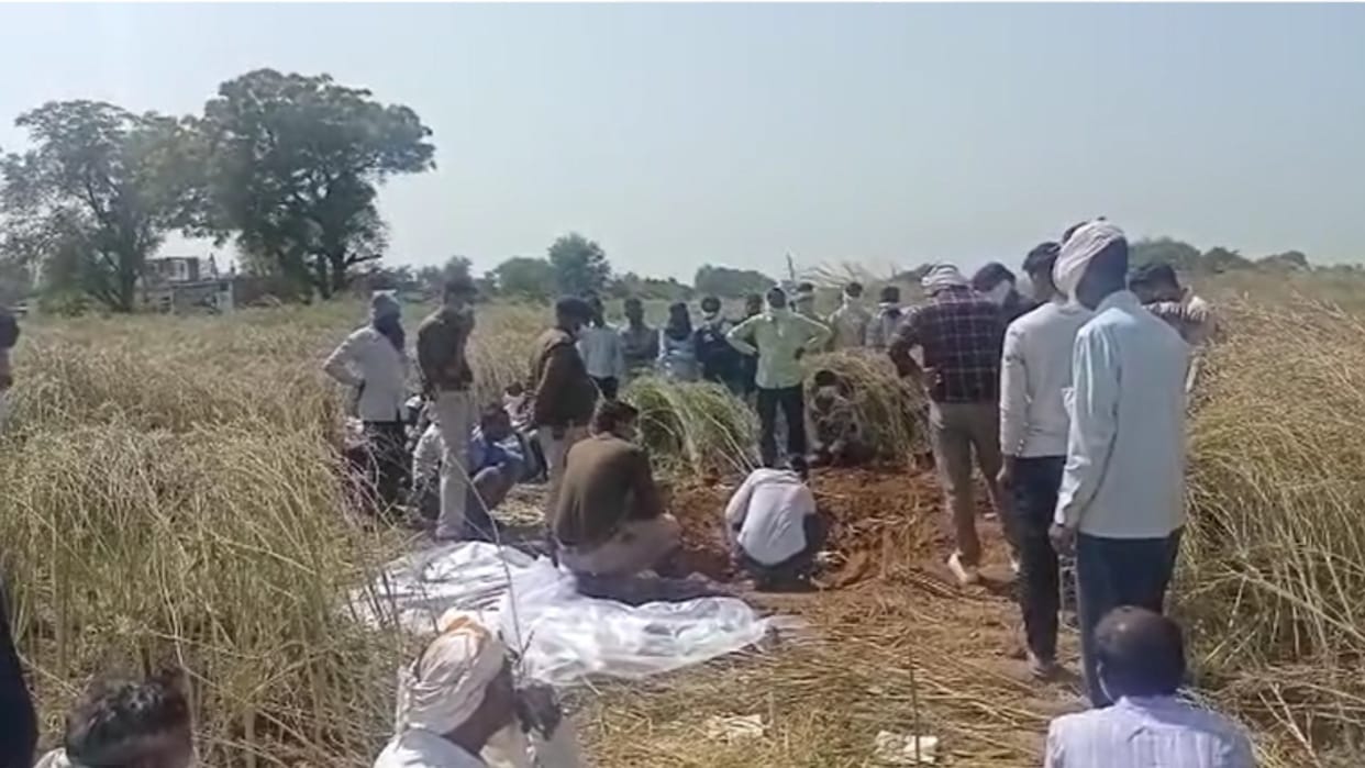 Wife killed her husband along with her lover, buried the dead body in a mustard field