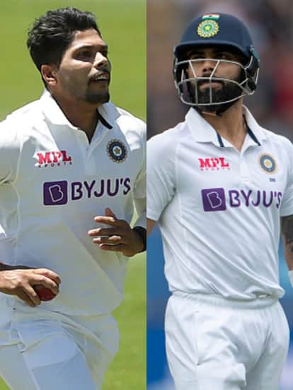 Umesh Yadav equals Virat Kohli record in hitting sixes in tests | India vs Australia 3rd Test
