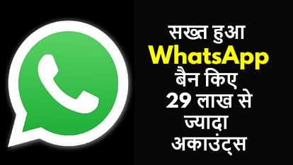 WhatsApp Account Ban: WhatsApp Bans Over 29 Lakh Indian Accounts