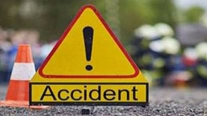 Kanpur Dehat : Youth died in an accident, vehicle collided on Jhansi-Kanpur highway