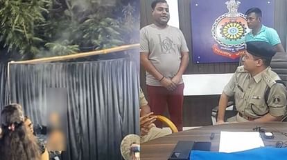 रिवॉल्वर की रील्स ने पहुंचाया हवालात: हवाई फायरिंग करते वीडियो किए थे फेसबुक पर पोस्ट, युवती सहित छह गिरफ्तार जन्मदिन पार्टी में नाबालिग से हवाई फायरिंग कराने के आरोप में पकड़ा गया युवक।