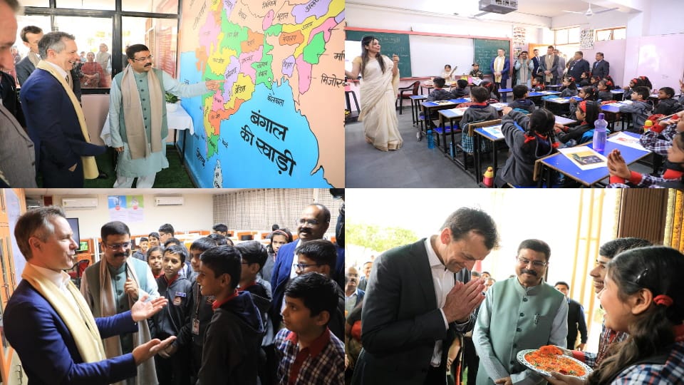 Union Education minister announce australia wollongong and deakin university campus in gift city of India