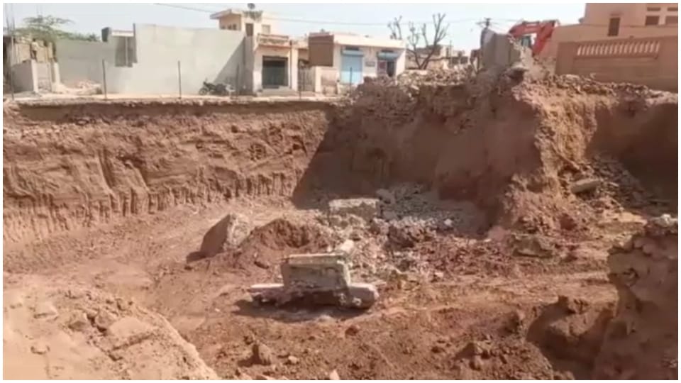 Fake silver brick laid in the foundation of Tejaji temple in Nagaur JJP party leader Chautala donated