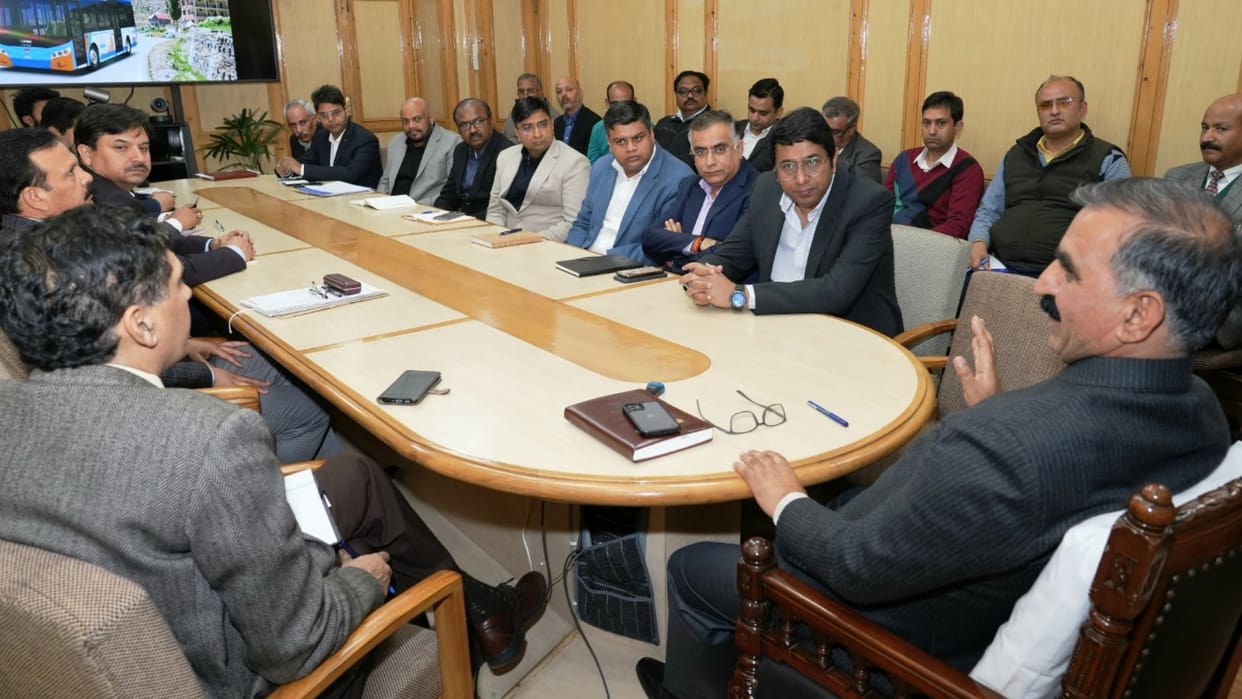 CM Sukhvinder Singh Sukhu asks to manufacture Himachal specific proto type electric buses