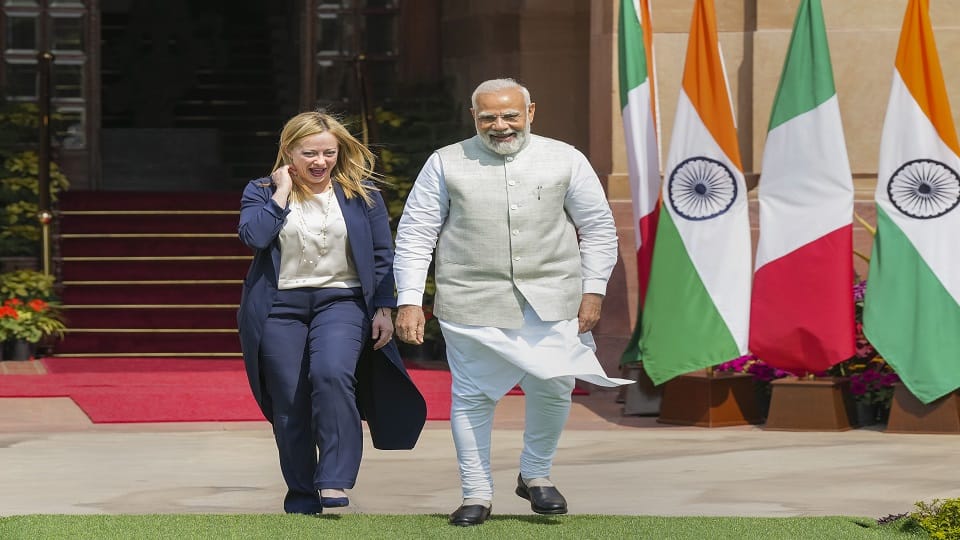 PM Narendra Modi met with Italy PM Giorgia Meloni, hold bilateral meeting