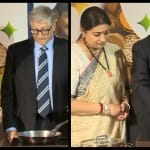 smriti irani-bill gates