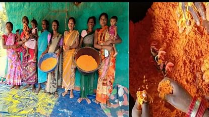 Holi 2023: पलाश के फूलों से महकेगी बस्तर की 'होली', दरभा की महिलाएं बना रही हैं प्राकृतिक गुलाल, ऐसे खरीदें दरभा की महिलाएं प्राकृतिक गुलाल बना रही हैं।