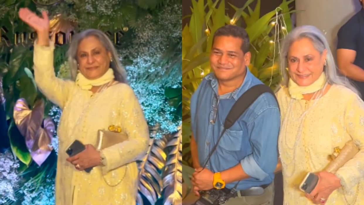 designer duo abu jani sandeep khosla launch event jaya bachchan spotted with smile and hug paparazzi