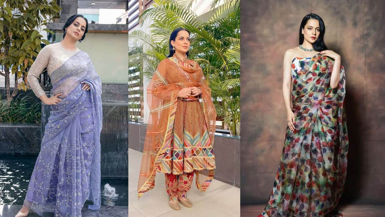 Know Kangana Ranaut Desi Glam Look With These Simple Tips