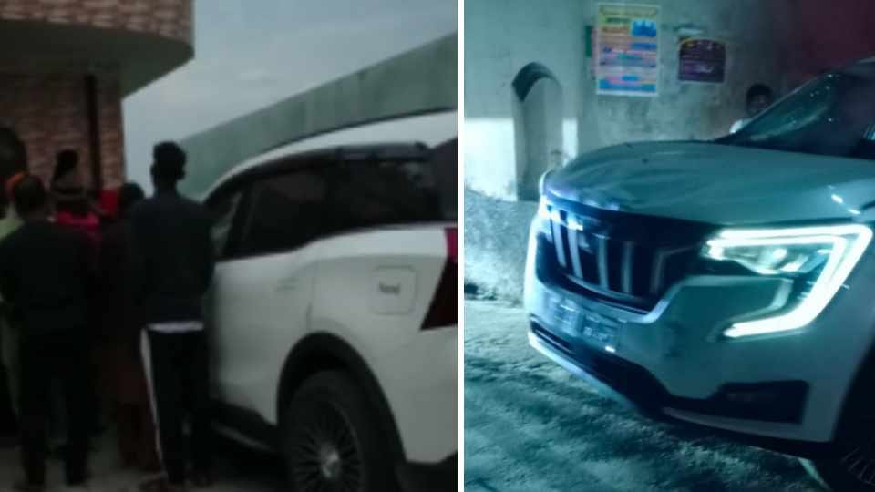Son of ASI rammed car into house in drunken state in Kapurthala
