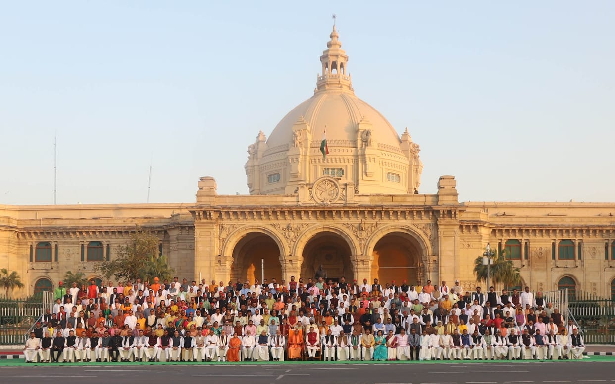 UP : The budget session of the Legislature became memorable for many things