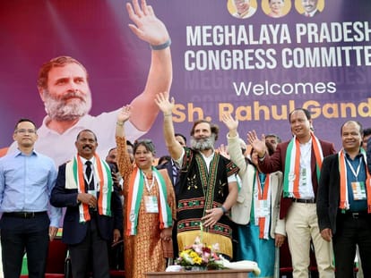North-East- Congress Leader Rahul Gandhi