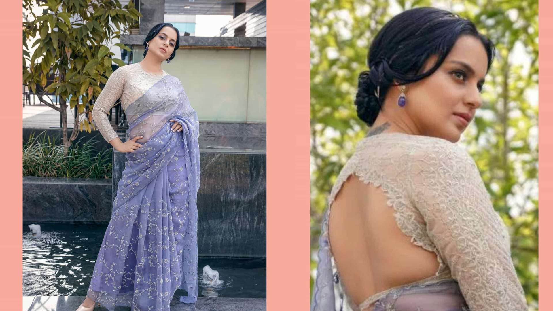Know Kangana Ranaut Desi Glam Look With These Simple Tips