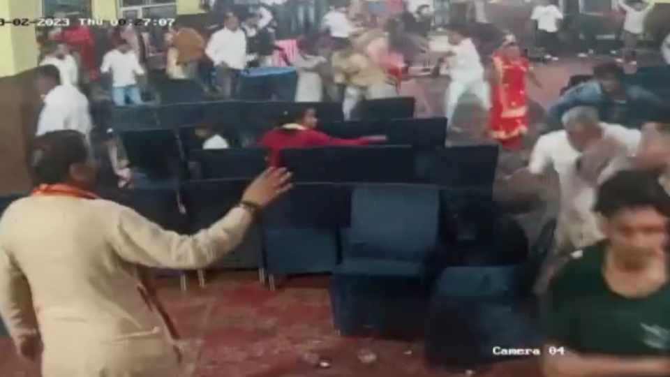 Clash between two sides at a wedding ceremony in Ludhiana