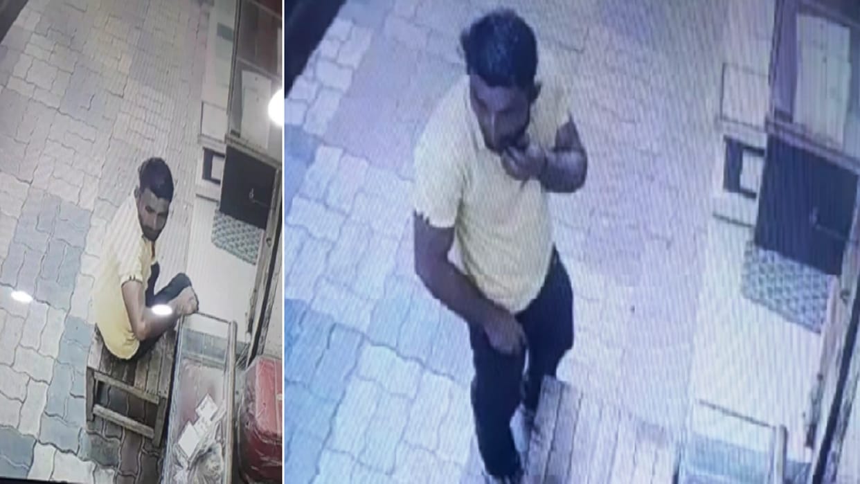 Saharanpur: A thief stole jewelery of one lakh from a shop of bullion dealer
